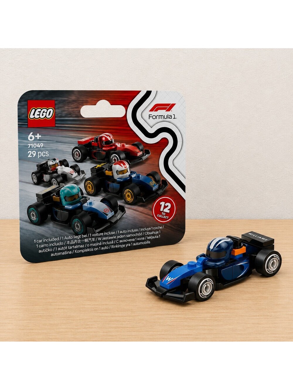 LEGO F1 71049 Williams Race Car colf1rc-9 Scanner ID Sealed Box 2025